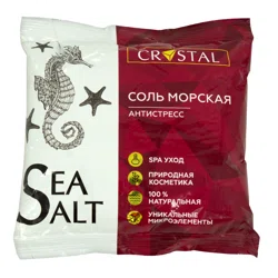 МЕДИКАЛФОРТ CRYSTAL Соль морская  для ванн антистресс 1 кг