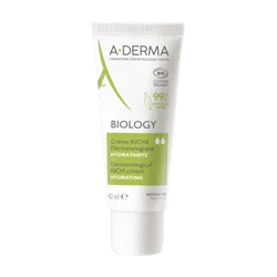 A-DERMA BIOLOGY RICH Насыщенный органический увлажняющий крем 40 мл