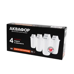 АКВАФОР Фильтр для воды А6 очистка жесткой воды 350л 4шт