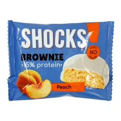 FITNES SHOCK Печенье брауни со вкусом персика 50 гр