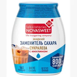 NOVASWEET Заменитель сахара Сукралоза c инулином 160 порций