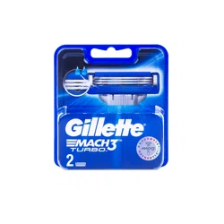 GILLETTE Кассета Mach-3 Turbo 2 шт