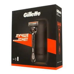 GILLETTE Набор Fusion5 Proglide бритва+ чехол для бритвы