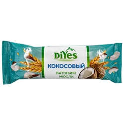 ФОРМУЛА ЖИЗНИ DIYES Батончик мюсли Кокосовый 25гр