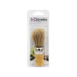 3 CLAVELES Кисточка для пены, для бритья 12731