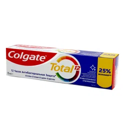 COLGATE Паста зубная TOTAL12 профессиональное отбеливание 125мл
