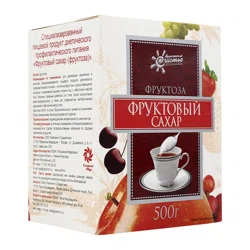 ФРУКТОВОЕ СЧАСТЬЕ Фруктовый сахар 500гр