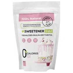 Kruglie Diet Sutki Сахарозаменитель нового поколения SWEETENER 3 IN 1 250 гр