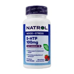 NATROL Таблетки 5-HTP Гидрокситриптофан 30шт