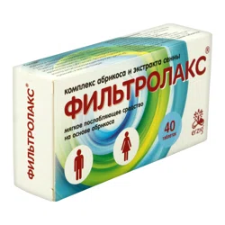 ERZIG БАД Фильтролакс 40 таблеток