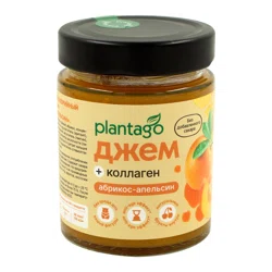 PLANTAGO Джем+коллаген вкус абрикос-апельсин 240гр