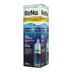 RENU Advanced Раствор для линз Bausch + Lomb универсальный 360мл