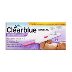 CLEARBLUE DIGITAL Тест на овуляцию 7 тестов