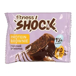 FITNES SHOCK Батончик глазированный Горячий шоколад 50гр
