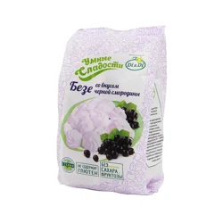 DI DI УМНЫЕ СЛАДОСТИ Безе со вкусом черной смородины 70гр