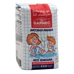 ГАРНЕЦ Манка Рисовая 450гр