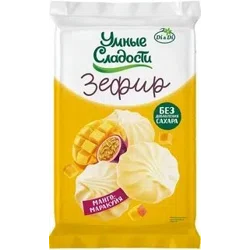 DI   DI УМНЫЕ СЛАДОСТИ Зефир Манго-маракуйя 150гр