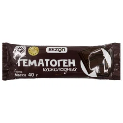 EKZON Гематоген шоколадный 40 гр