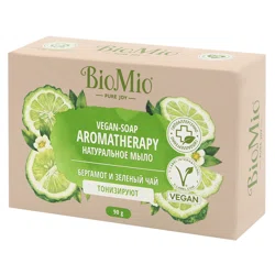 BIO MIO Мыло натуральное Бергамот и зеленый чай 90гр