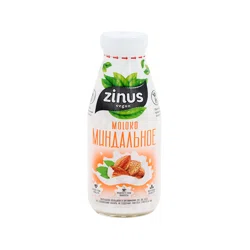 ОВСЯНКАСЭР ZINUS VEGAN Молоко Миндальное 0,3л стекло
