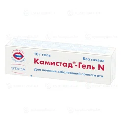 КАМИСТАД N 10г гель в тубе Лидокаин