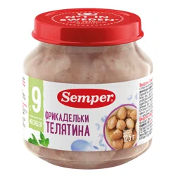 SEMPER Фрикадельки из телятины в бульоне, 125гр.