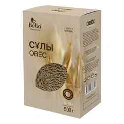 БЕЛЛА Овес натуральный, 500гр.