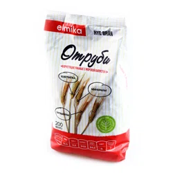 ELMIKA Отруби хрустящие ржаные с морской капустой, 200гр.