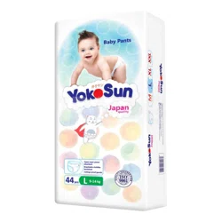 YOKO SUN Подгузники-трусики L 9-14кг 44шт