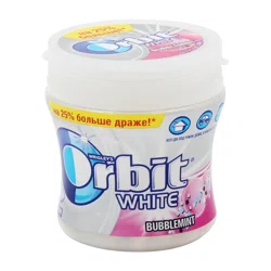 ORBIT Жевательная резинка в банке BUBBLMINT 50шт