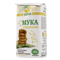 QAZYNA Мука овсяная 500гр