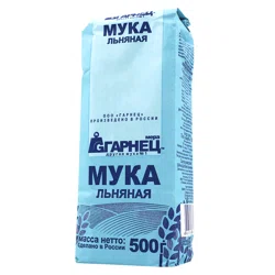 ГАРНЕЦ Мука льняная 500 гр