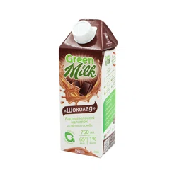 GREEN MILK Напиток растительный Шоколад 750мл