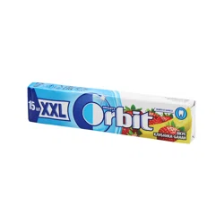 ORBIT Жевательная резинка XXL Клубника-банан 15шт