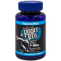 NATURES PLUS Power Teen мультивит мальчики-подростки 60 таб