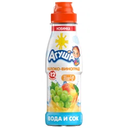 АГУША Вода и сок Яблоко-Виноград 300мл