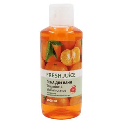 FRESH JUICE Пена для ванн Мандарин и сицилийский апельсин 1л