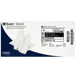 BARD MESH Имплантат-сетка для внутреннего протезирования  5,9*13,7см 0113700