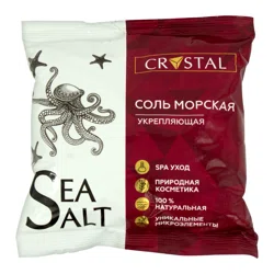 МЕДИКАЛФОРТ CRYSTAL Соль морская  для ванн укрепляющая 1 кг