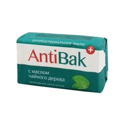 ANTIBAK Мыло Антибактериальное с маслом Чайного дерева 180гр