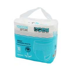 YOKOSUN Трусики для взрослых Softcare absorb р, L 10шт 100-140см