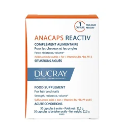 DUCRAY ANACAPS REACTIV Капсулы от временного выпадения волос 30 шт
