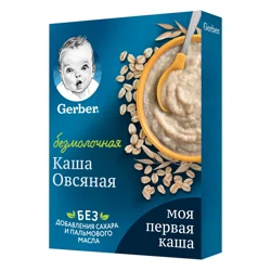 GERBER Каша безмолочная овсяная 180г
