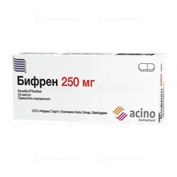 БИФРЕН 250 мг №20 капс  Фенибут
