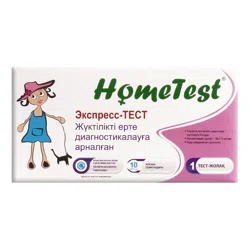 HOMETEST Тест -полоска 1 для ранней диагностики беременности