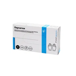 VOGT MEDICAL Перчатки медицинские смотровые латекс неопуд, нестерильные М,