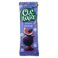 Батончик Ол`Лайт Инжир 30гр ,