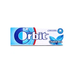 ORBIT Жевательная резинка Сладкая мята 10 драже