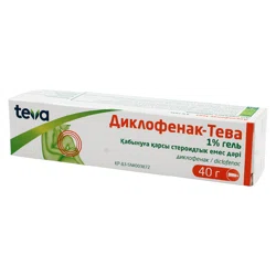ДИКЛОФЕНАК-ТЕВА 1% 40 г гель