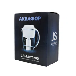 АКВАФОР Кувшин Система мобильной очистки воды J.SHMIDT 500 2,8л белый